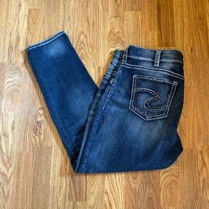 Silver Mid Slim Suki Jeans